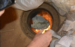 ncineração de drogas foi realizada na manhã desta sexta-feira, 17, em Palmas