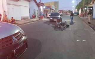 Acidente ocorreu na rua Gonçalves Ledo, no bairro São João. 