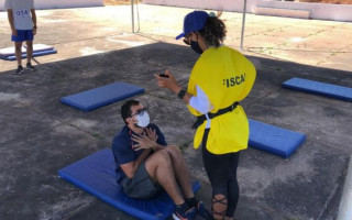 Segunda aplicação do teste de aptidão física foi realizada neste domingo, 26.