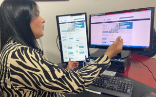Presidente Thais Coelho analisa os dados divulgados pela Jucetins 