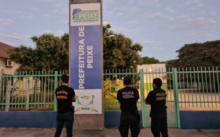 PF cumpre mandados em Peixe