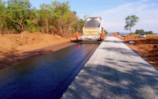 Pavimentação da TO-141 integra o Projeto de Desenvolvimento Regional Integrado e Sustentável (PDRIS).