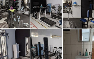 Fotos da academia que foram anexadas ao processo