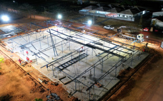 Obra do Hospital de Campanha de Araguaína 