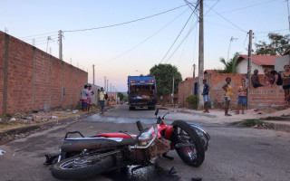Acidente aconteceu no setor Costa Esmeralda.