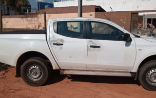 Camionete furtada e recuperada pela PC em Araguaína 