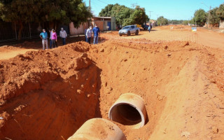 Obras estão sendo executadas em vários bairros de Palmas.