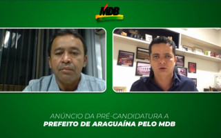 Deputado Elenil da Penha é lançado como pré-candidato a prefeito de Araguaína. 