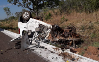 Ocorrência foi atendida por bombeiros militares 