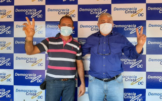 Edilson Dias (à esquerda) e Levino Neto (à direita) 