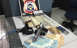 Drogas estavam na casa do suspeito no setor Araguaína Sul
