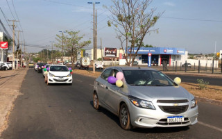 Carreata deu início a programação das atividades da Semana Municipal de Conscientização dos Direitos da Pessoa com Deficiência.