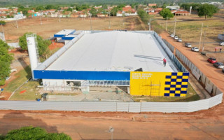 Sede própria do Hospital Municipal em construção no setor Jardim das Flores.