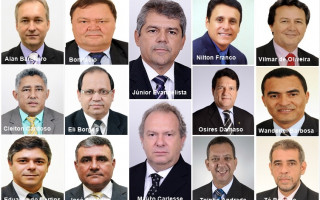 Deputados que votaram a favor do remanejamento de R$ 45 milhões da TO-222.