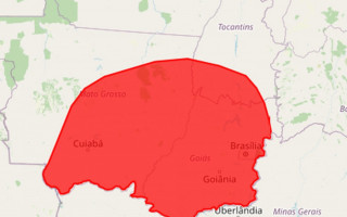 Alerta vermelho vale para cidades da região sul do Tocantins