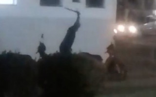 Vídeo mostra segurança expulsando cadela do hospital