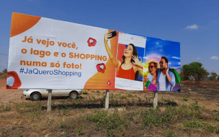 Local onde será construído o Lago Center Shopping em Araguaína