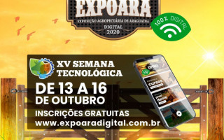 Expoara 100% digital terá palestras, cursos, fóruns e debates de diversos assuntos da agropecuária