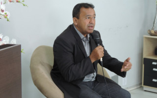 Elenil da Penha (MDB) encerrou rodada de sabatina com candidatos a prefeito de Araguaína. 