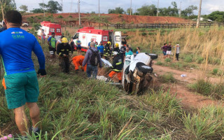 Colisão frontal levou mulher a óbito em Palmas, neste final de semana