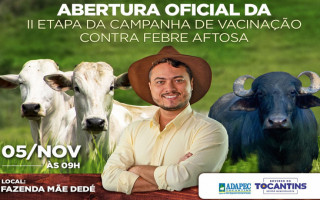 O evento contará com produtores rurais, servidores e autoridades.