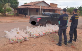 PF apreende cestas básicas em cidade do Tocantins 