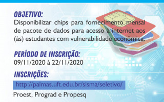 Estudantes interessados podem se inscrever até 22 de novembro.