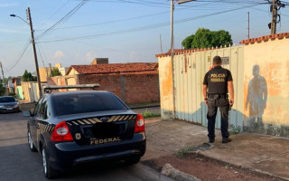 Polícia Federal cumpriu mandados de busca e empreensão nesta quarta-feira em Araguaína. 