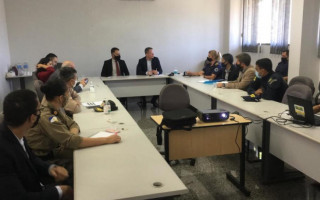 Encontro reuniu forças de segurança envolvidas na execução do plano de atuação nas eleições municipais.