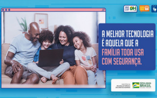 Campanha apresenta ferramentas para que pais possam proteger os filhos do uso indevido da tecnologia.