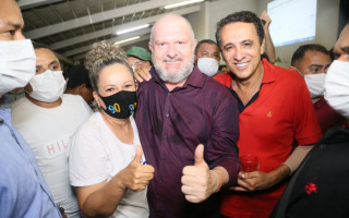 Jose Nunes, Mauro Carlesse e Carlos Gaguim