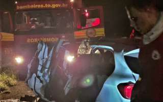 A colisão ocorreu na Rodovia estadual 374 em Dueré, sul do Tocantins. 