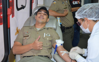 Nesta quarta, 02, a unidade móvel do hemocentro estará no pátio do quartel em Palmas.