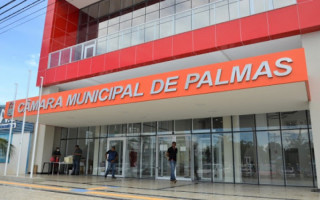 Câmara Municipal de Palmas tem 19 vereadores. 