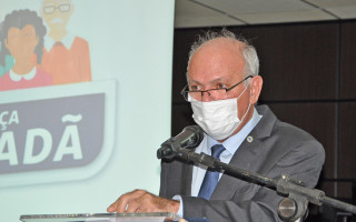 Governador em exercício e presidente do TJTO, Helvécio de Brito Maia Neto.