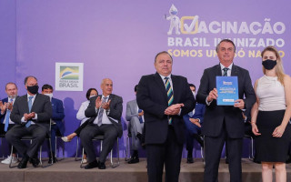 Governador Mauro Carlesse participou da apresentação do Plano Nacional de Operacionalização da Vacina contra a Covid-19, em Brasília 