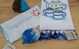 Os visitantes poderão encontrar produtos e decorações de artesanato.