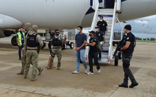 Voo chegou nesta madrugada em Palmas e o investigado foi conduzido pela equipe da DHPP de Araguaína. 