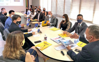 Apresentação da Sala de Suporte aos representantes de diversas federações do Estado