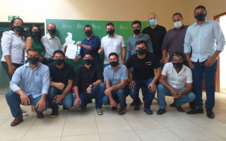 Prefeito de Talismã, Diogo Borges, registrou a chapa