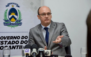 Secretário de Segurança Pública do Tocantins, Cristiano Sampaio.