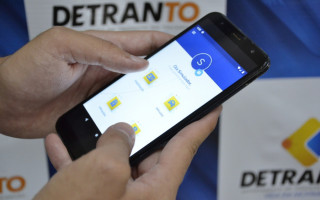 Aplicativo Carteira Digital de Trânsito onde o usuário tem acesso aos documentos digitais