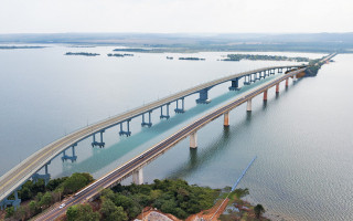 A nova ponte de Porto Nacional terá 1488 metros e será construída ao lado da antiga estrutura p