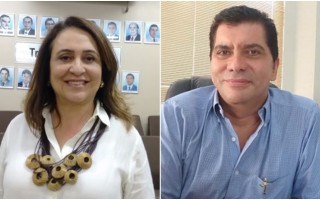 Senadora Kátia Abreu e  Carlos Amastha