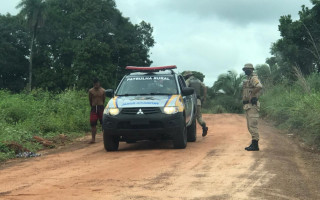 Suspeito foi abordado numa estrada entre o Setor Barros e o povoado Pilões. 