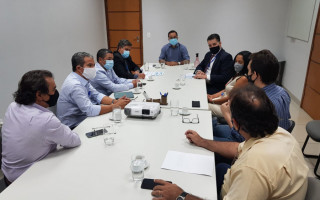 Durante a reunião foi discutida a possibilidade de liberação de recursos para novos investimentos em Araguaína.