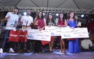 Festival teve premiação total de R$8 mil, divididos entre os cinco primeiros colocados