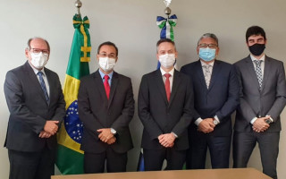 Durante o encontro, Wagner e Ronaldo apresentaram os benefícios das obras para a cidade e discutiram parcerias futuras
