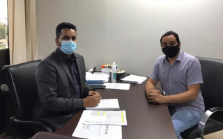 Vereador Ygor Cortez esteve na Secretaria Estadual de Saúde (SES) em Palmas