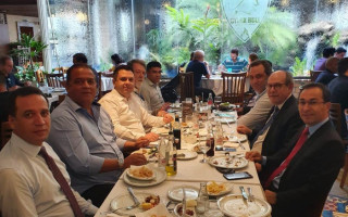 Em Brasília, Dimas apresentou Wagner Rodrigues na CAF e teve reuniões com senador, deputados e equipe técnica